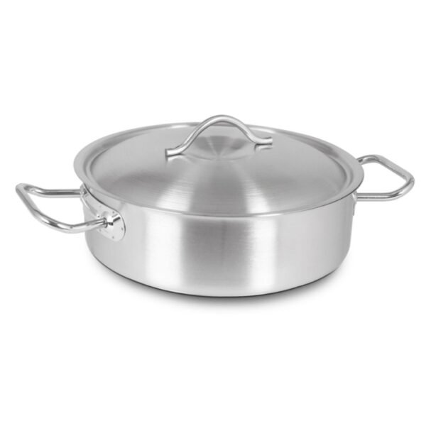 Kapp Polad Qazan Silindirik 28x17 sm - 10,5 Lt
