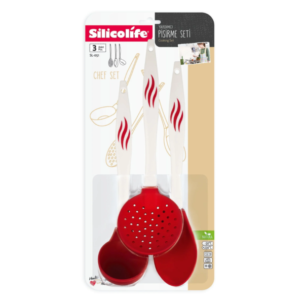 Silicolife Şef 3’lü Servis Seti